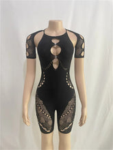 Load image into Gallery viewer, Tania Mesh Jumpsuit/Romper FancySticated
