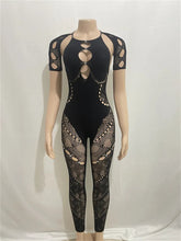 Load image into Gallery viewer, Tania Mesh Jumpsuit/Romper FancySticated
