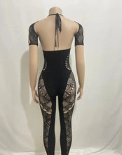 Load image into Gallery viewer, Tania Mesh Jumpsuit/Romper FancySticated
