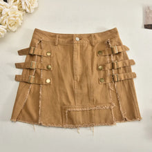 Load image into Gallery viewer, Tara Denim Skirt Set FancySticated
