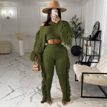 Load image into Gallery viewer, Tassel Knit Sweater Set FancySticated
