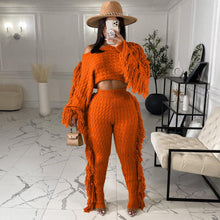 Load image into Gallery viewer, Tassel Knit Sweater Set FancySticated
