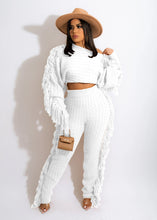 Load image into Gallery viewer, Tassel Knit Sweater Set FancySticated
