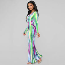 Load image into Gallery viewer, Tie Dye Maxi Dress FancySticated
