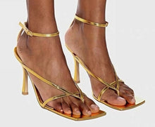 Load image into Gallery viewer, Top Tier Ankle Strap High Heels FancySticated
