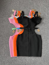 Load image into Gallery viewer, Toya Bandage Mini Dress FancySticated
