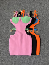 Load image into Gallery viewer, Toya Bandage Mini Dress FancySticated
