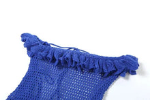 Load image into Gallery viewer, Vella Crochet Mini Dress FancySticated
