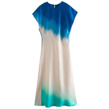 Load image into Gallery viewer, Vintage Tie Dye Midi Dress FancySticated
