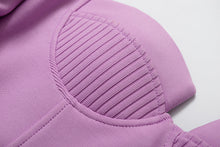 Load image into Gallery viewer, Violet Off Shoulder Bandage Dress FancySticated
