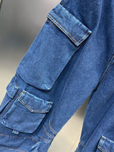 Load image into Gallery viewer, Worth A Shot Cargo Jeans FancySticated
