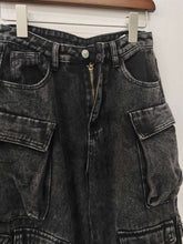 Load image into Gallery viewer, Worth A Shot Cargo Jeans FancySticated
