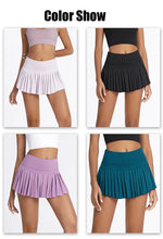 Load image into Gallery viewer, Yoga Pleated Skirt FancySticated
