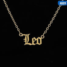 Load image into Gallery viewer, Zodiac Letter Pendants Necklace FancySticated
