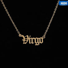Load image into Gallery viewer, Zodiac Letter Pendants Necklace FancySticated

