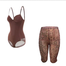 Load image into Gallery viewer, Hottie Bodysuit Short Set

