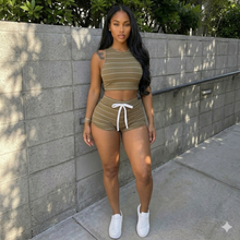 Load image into Gallery viewer, Cute And Caj Short Set - Olive
