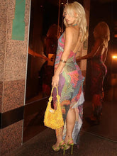 Load image into Gallery viewer, Opulent Crystal Backless Dress
