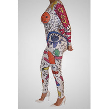 Load image into Gallery viewer, Cartoon Print Jumpsuit
