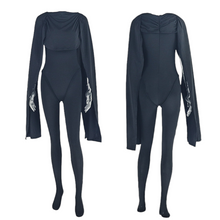 Load image into Gallery viewer, Chic Swing Collar Bodysuit Jumpsuit
